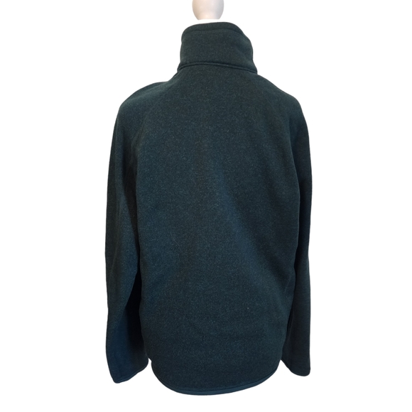 EUC Patagonia 1/4 Zip Pullover Better Sweater in Piki Green - Picture 7 of 11